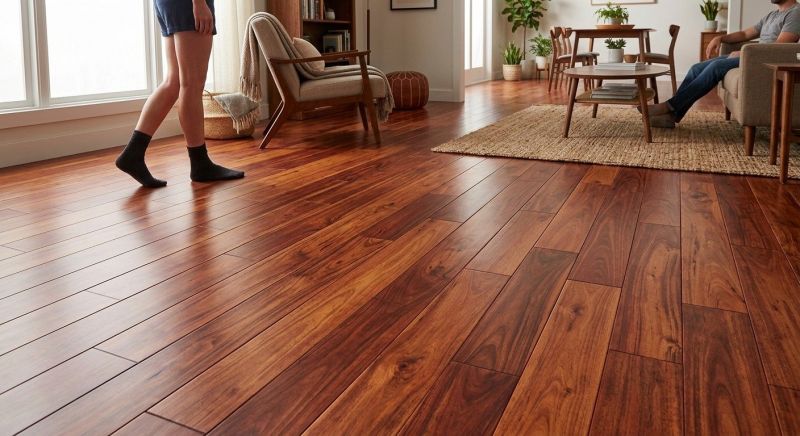 Cherry Floor Installation in Millsboro, DE