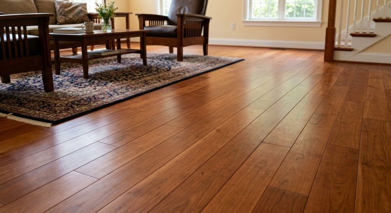 Cherry Floor Installation in Milton, DE