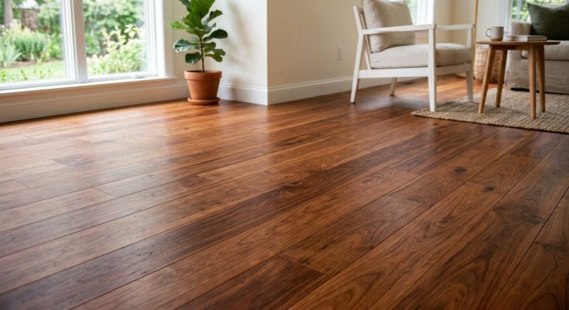 Cherry Floor Installation in Salisbury, MD