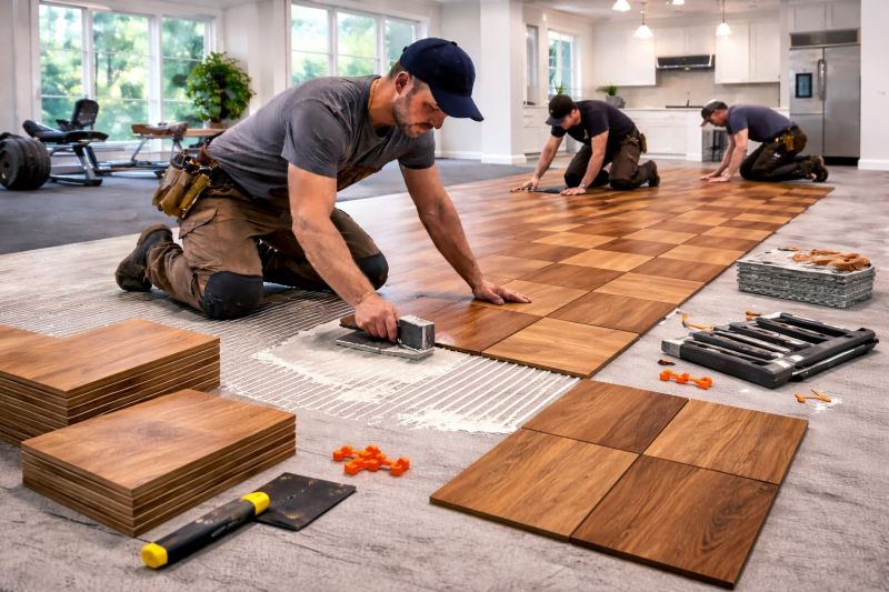 Hardwood Floor Installation in Bridgeville, DE