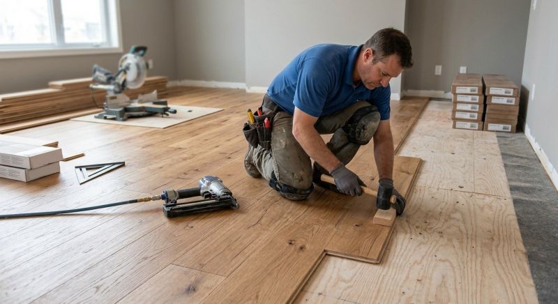 Hardwood Floor Installation in Laurel, DE