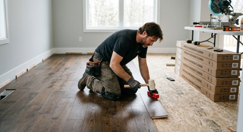 Hardwood Floor Installation in Millville, DE