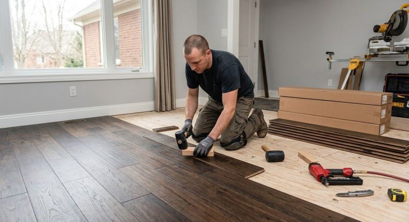 Hardwood Floor Installation in Ocean View, DE