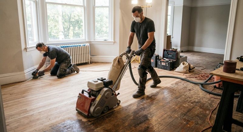 Hardwood Floor Renovation in Millsboro, DE