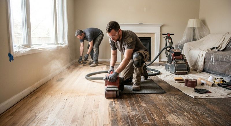 Hardwood Floor Renovation in Millsboro, DE