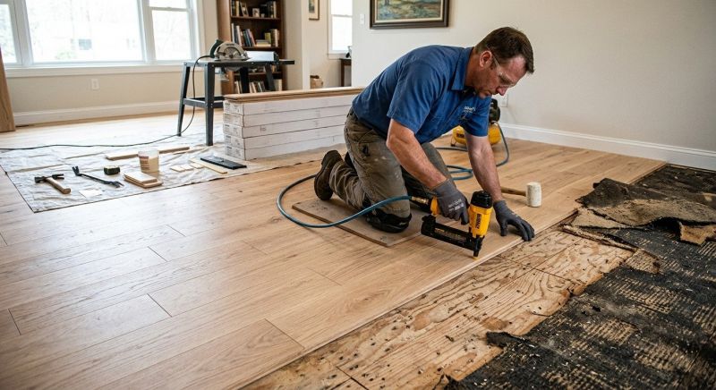 Hardwood Replacement in Ocean View, DE