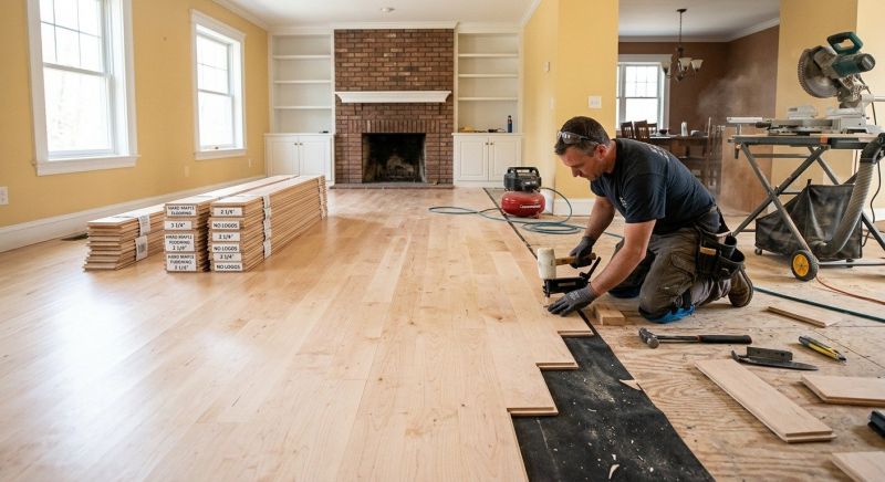 Maple Flooring Installation in Greenwood, DE