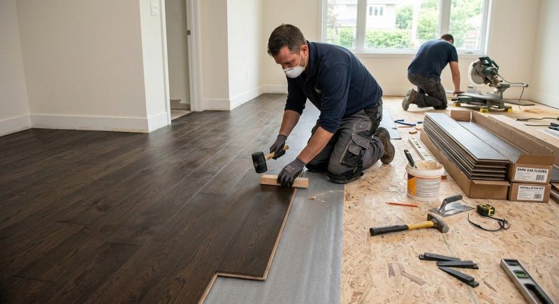 Maple Flooring Installation in Ocean City, MD