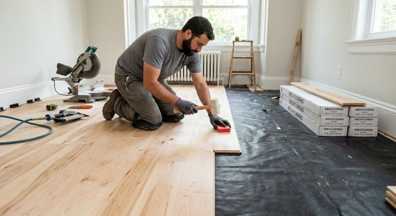 Maple Flooring Installation in Seaford, DE