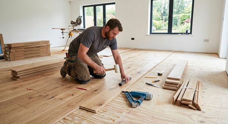 Oak Floor Installation in Laurel, DE