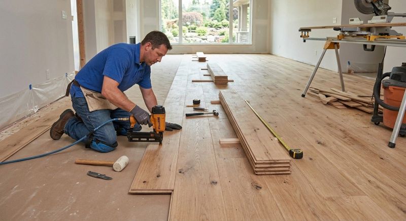 Plank Floor Installation in Millsboro, DE