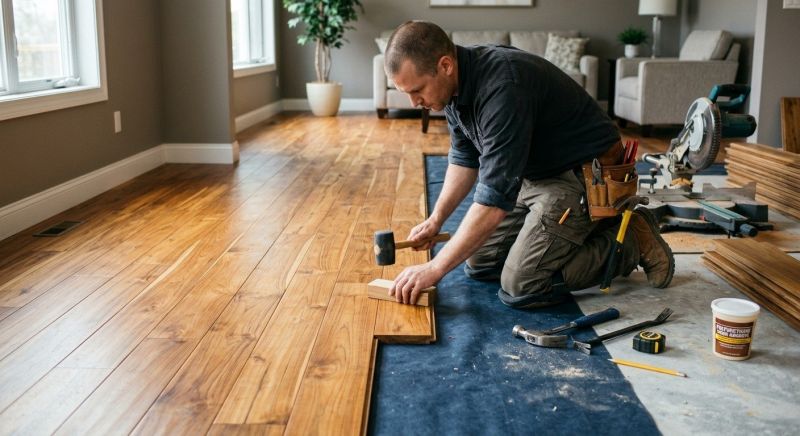 Teak Flooring Installation in Millsboro, DE