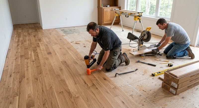 Wood Floor Replacement in Dagsboro, DE