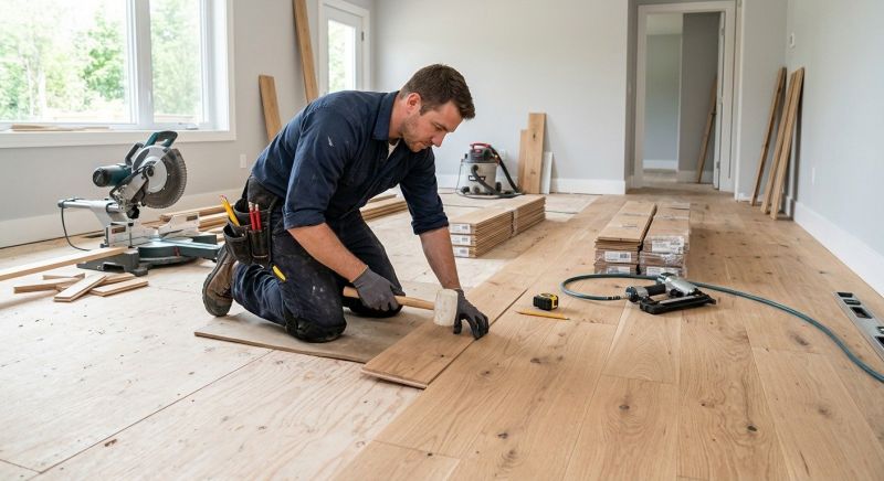 Wood Floor Replacement in Ellendale, DE