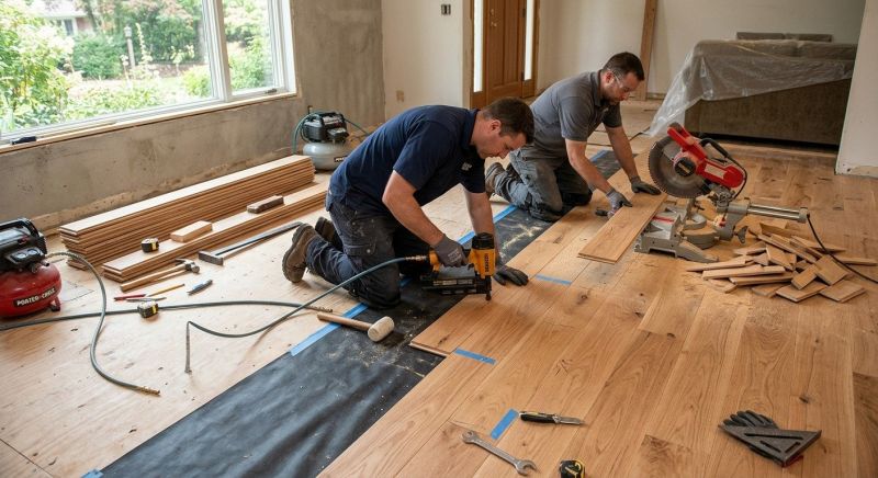 Wood Flooring Installation in Milton, DE